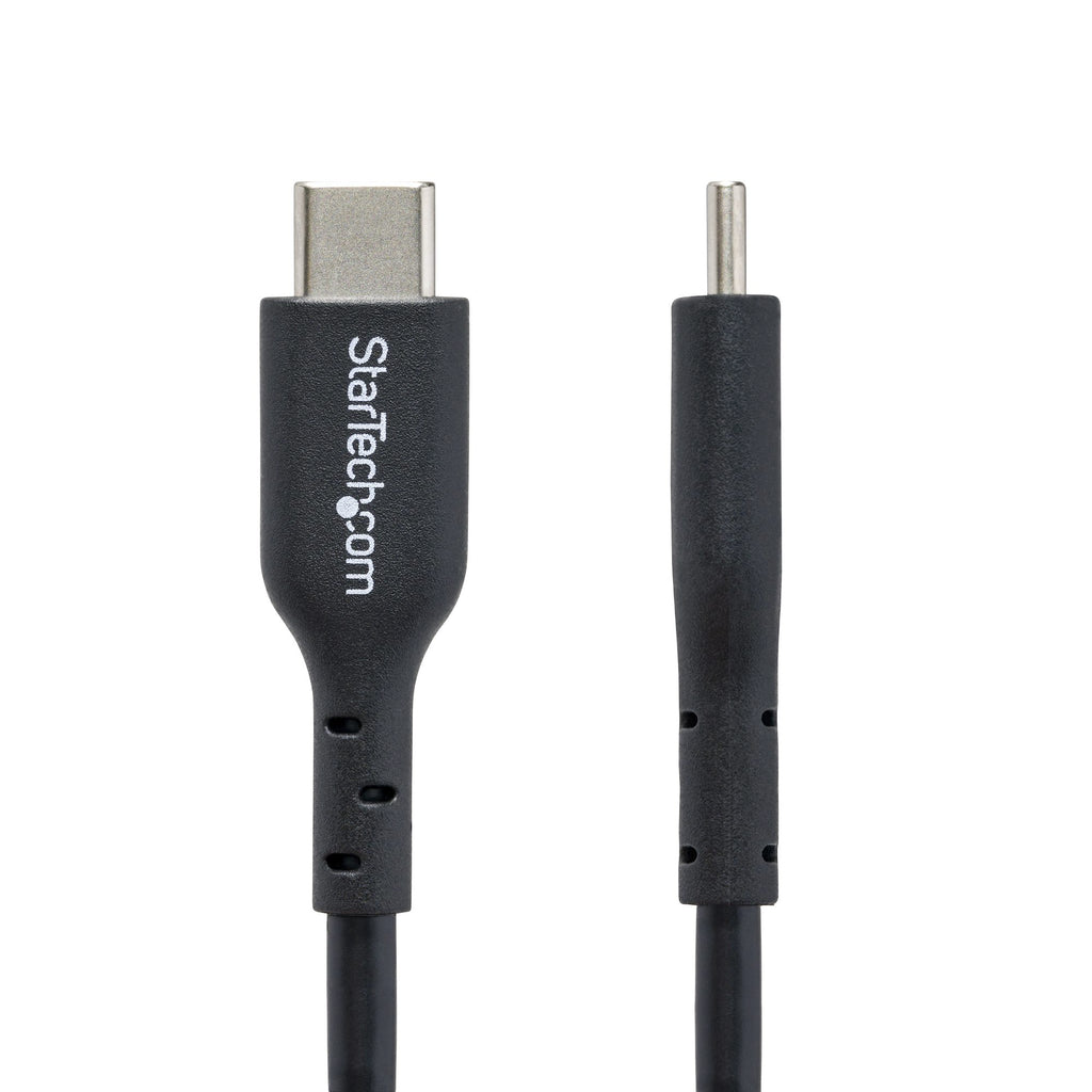 StarTech.com Lot de 2 Câbles de Recharge USB-C de 1m, Câble USB C, Cordon d'Alimentation pour PC Portable USB 2.0 Type-C, Alimentation 60 W 3 A, Gaine TPE, Câble de Transfert de Données USB-C, M/M - vue 2