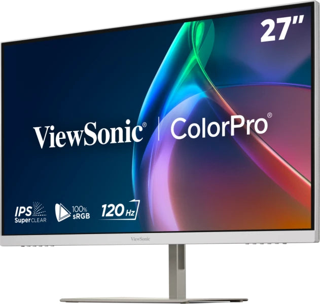Viewsonic VP Series VP2766-2K-W Écran PC 27" Quad HD 2560 x 1440 LED Blanc et Argent