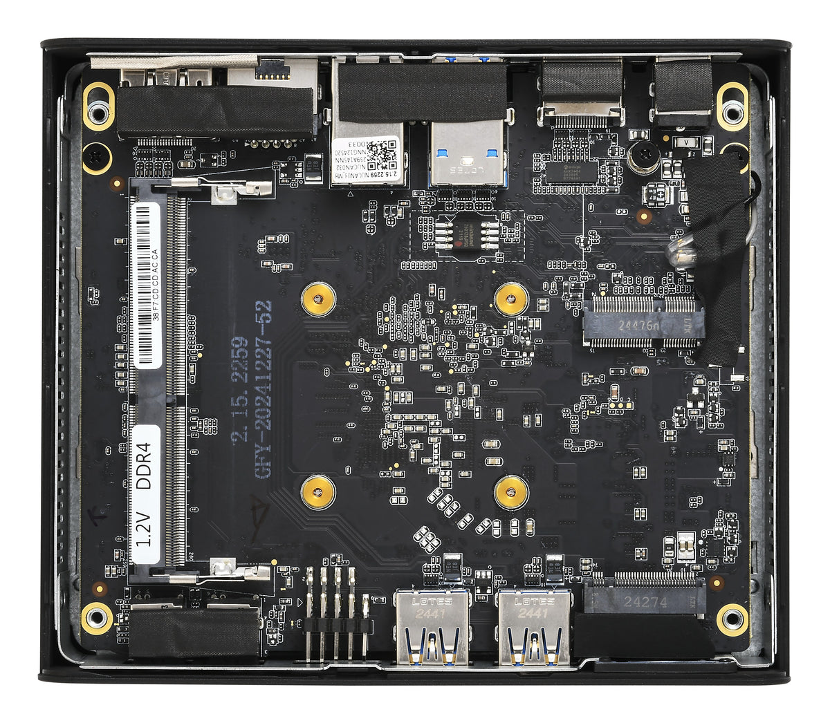 Shuttle Nano-PC NE10N Intel N100 Fanless Mini PC Barebone VESA