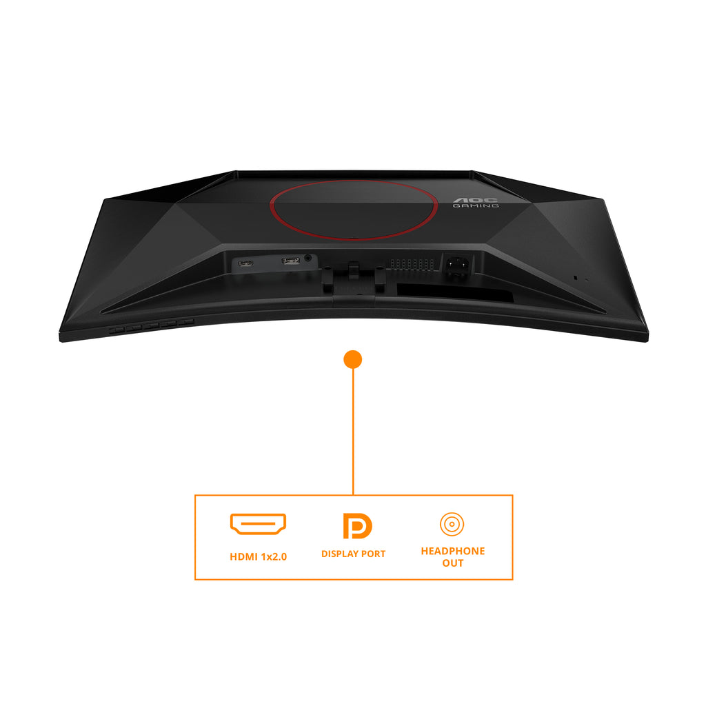 AOC Gaming C27G42ZE 27 Fast VA 1920 x 1080 (Full HD) HDMI DisplayPort 240Hz - vue 4