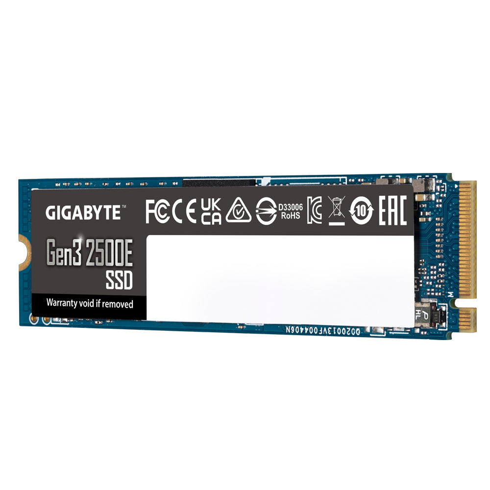GIGABYTE Gen3 2500E SSD 1 To M.2 PCIe 3.0 NVMe 3D NAND