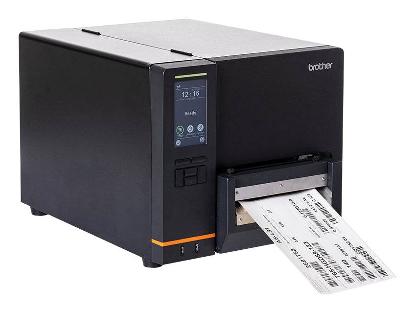 Brother TJ6421TN imprimante pour étiquettes Thermique direct/Transfert thermique Couleur 203 x 300 DPI 304,8 mm/sec Avec fil Ethernet/LAN Wifi Bluetooth - vue 3