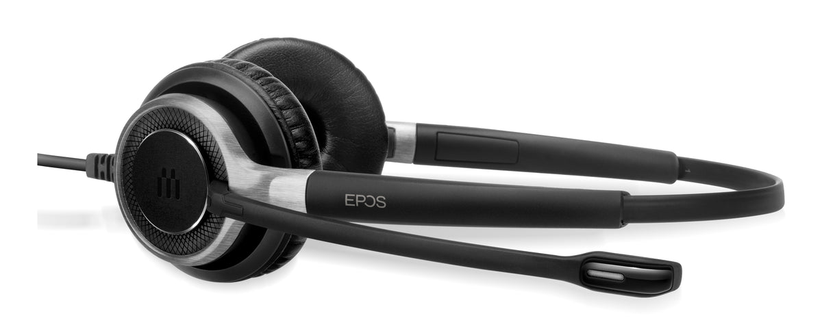 EPOS IMPACT SC 660 Casque Filaire, Noir et Argent