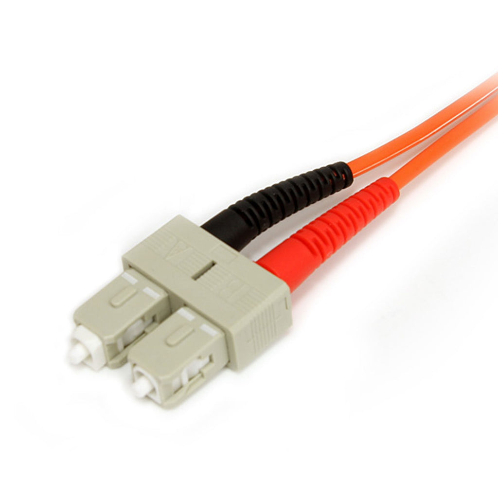 StarTech.com Câble Patch Fibre Optique Duplex Multimode 62,5/125 LC - SC, 2 m, LSZH - vue 3