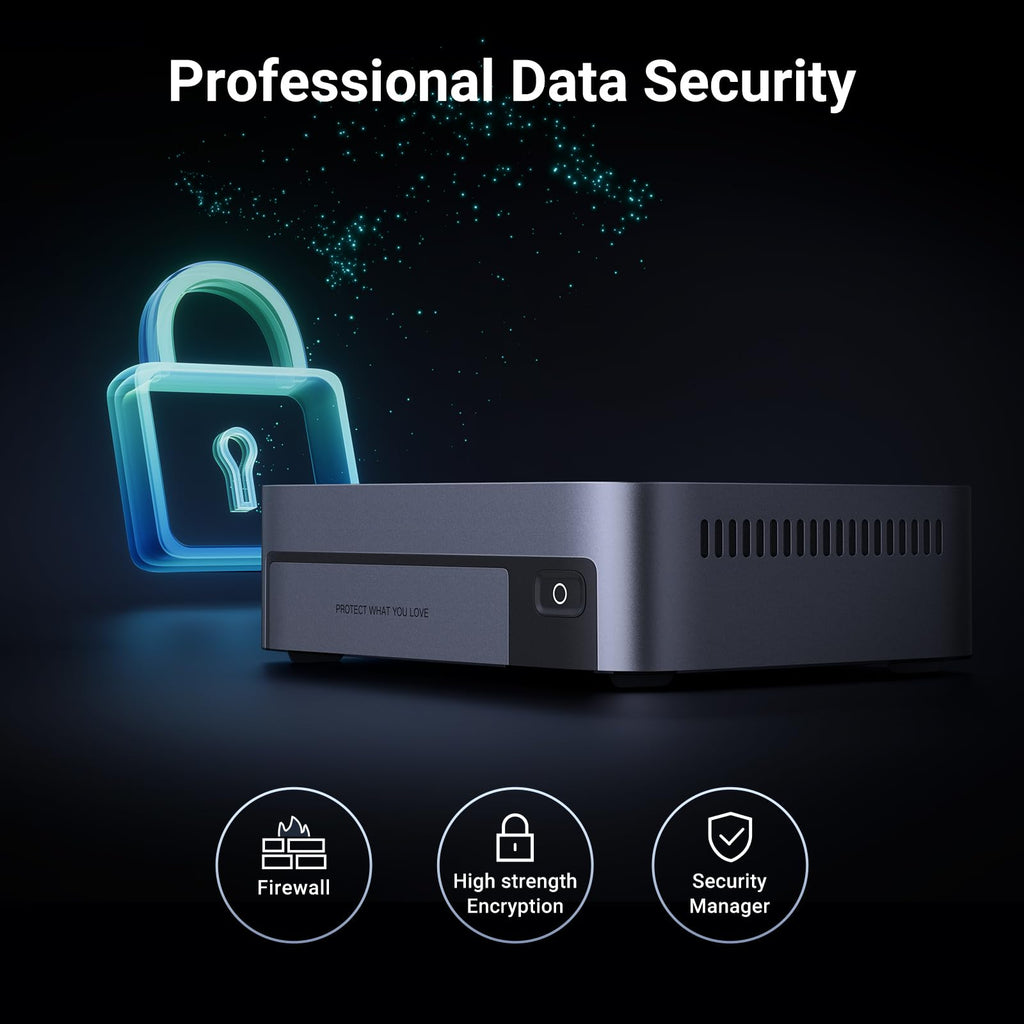 Ugreen Network Attached Storage DXP480T Plus, Black