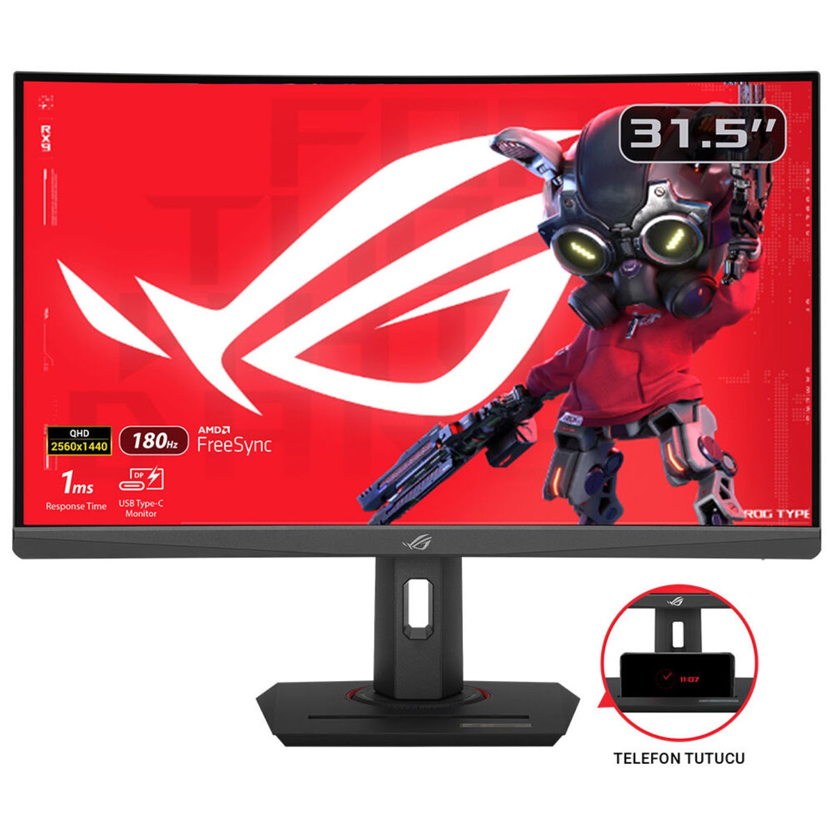 ASUS ROG Strix XG32WCS Écran PC 31.5" Quad HD LED 2560 x 1440 pixels Noir
