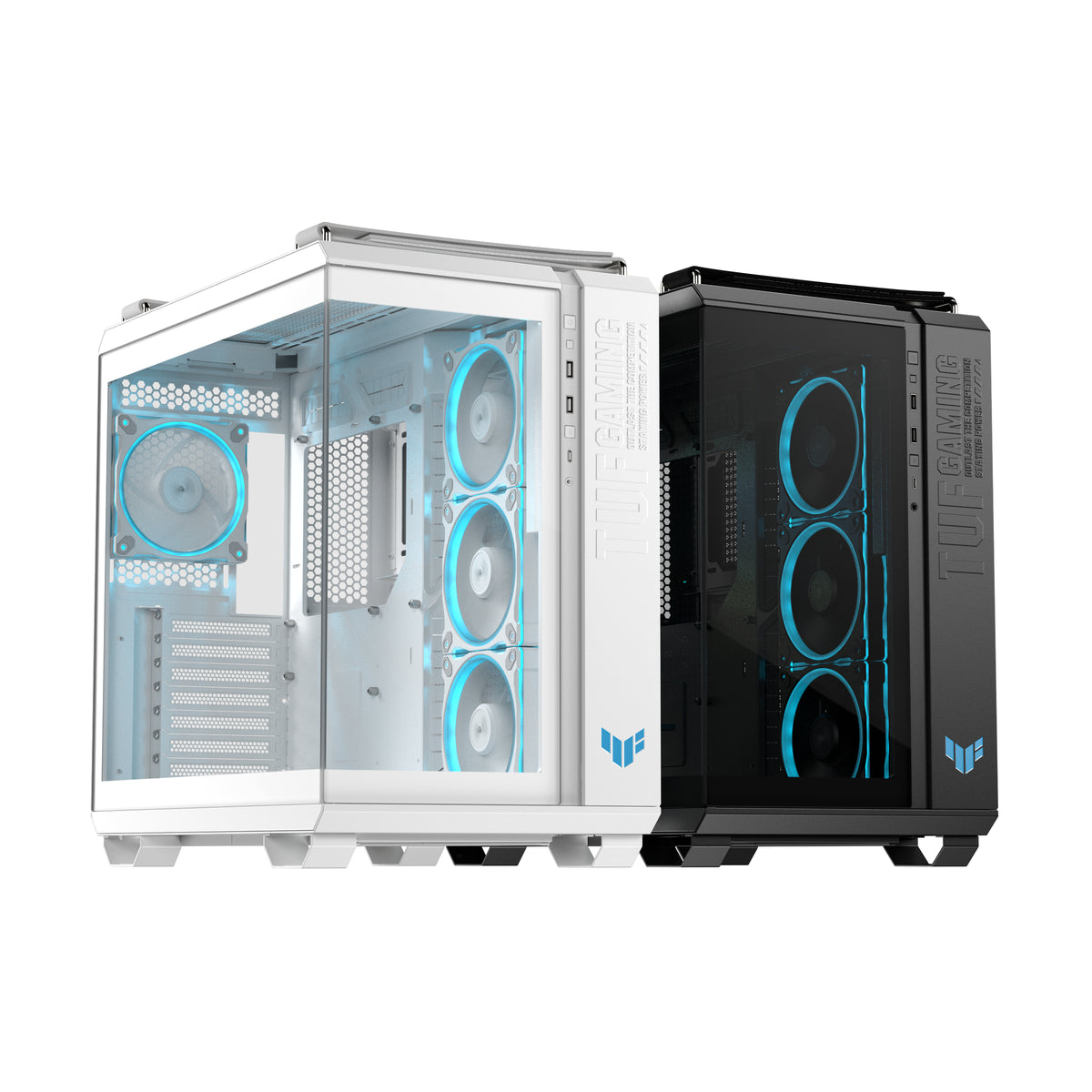 ASUS TUF GAMING GT502 Horizon TG ARGB White Midi Tower Blanc