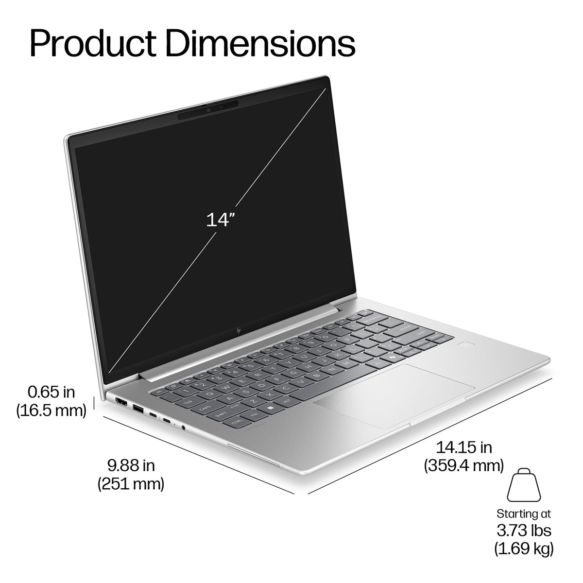 HP EB6G2I14 14 16GB/512GB PC SYST