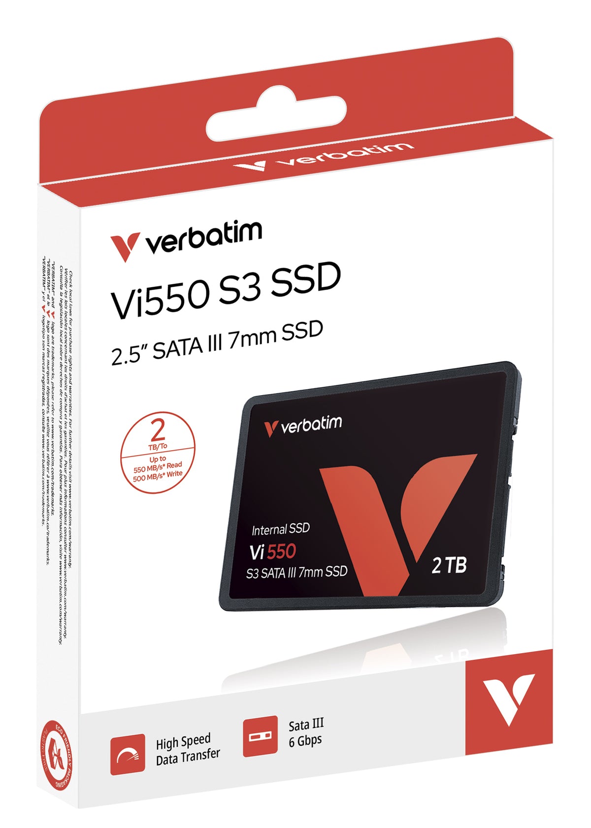 Verbatim Vi550 S3 SSD 2 To 2.5" SATA III