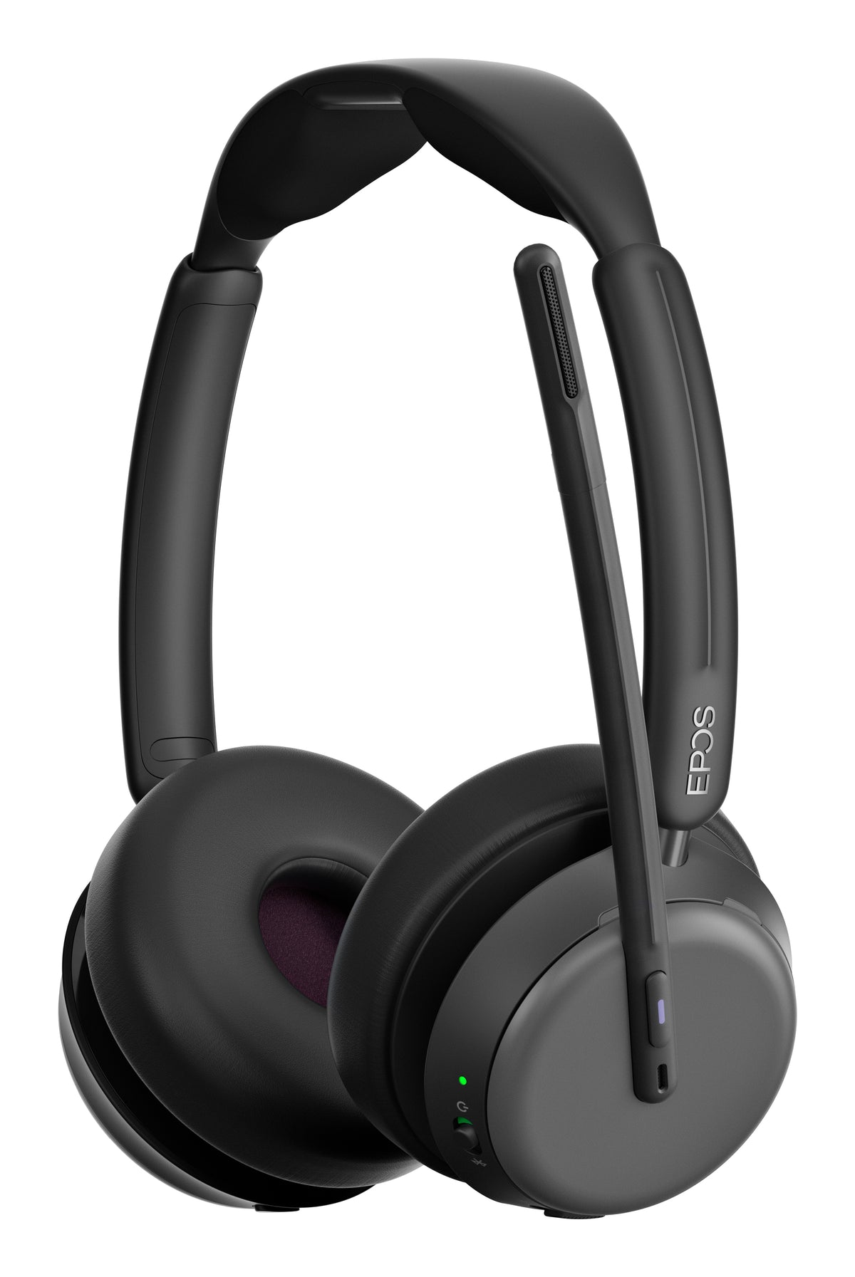 EPOS IMPACT 1060T Casque Sans Fil et Filaire avec ANC, Noir