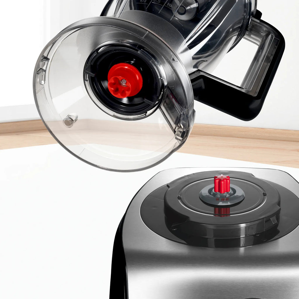 Bosch Bosch MC812M865 robot de cuisine 1250 W 3,9 L Noir, Acier inoxydable