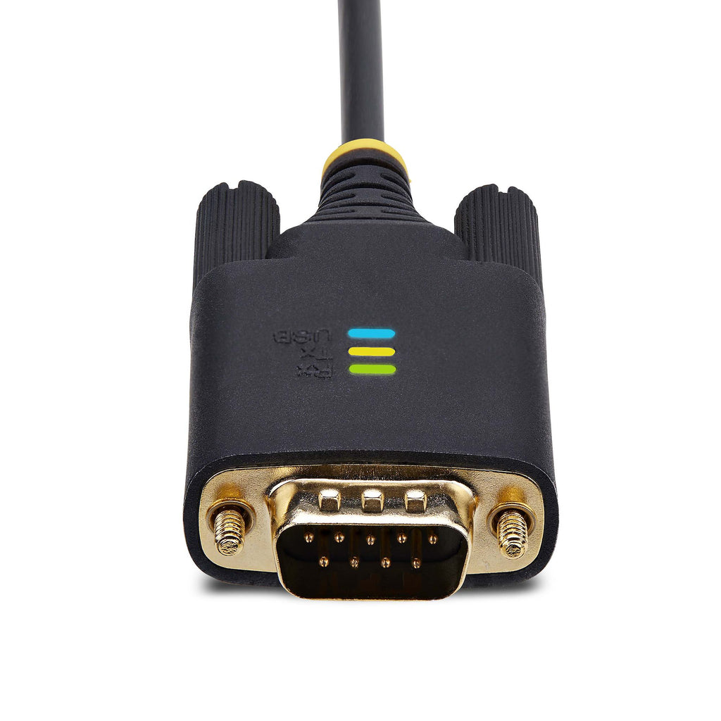 StarTech.com Câble Adaptateur USB vers Série 2m USB-A vers DB9 RS232 FTDI IC
