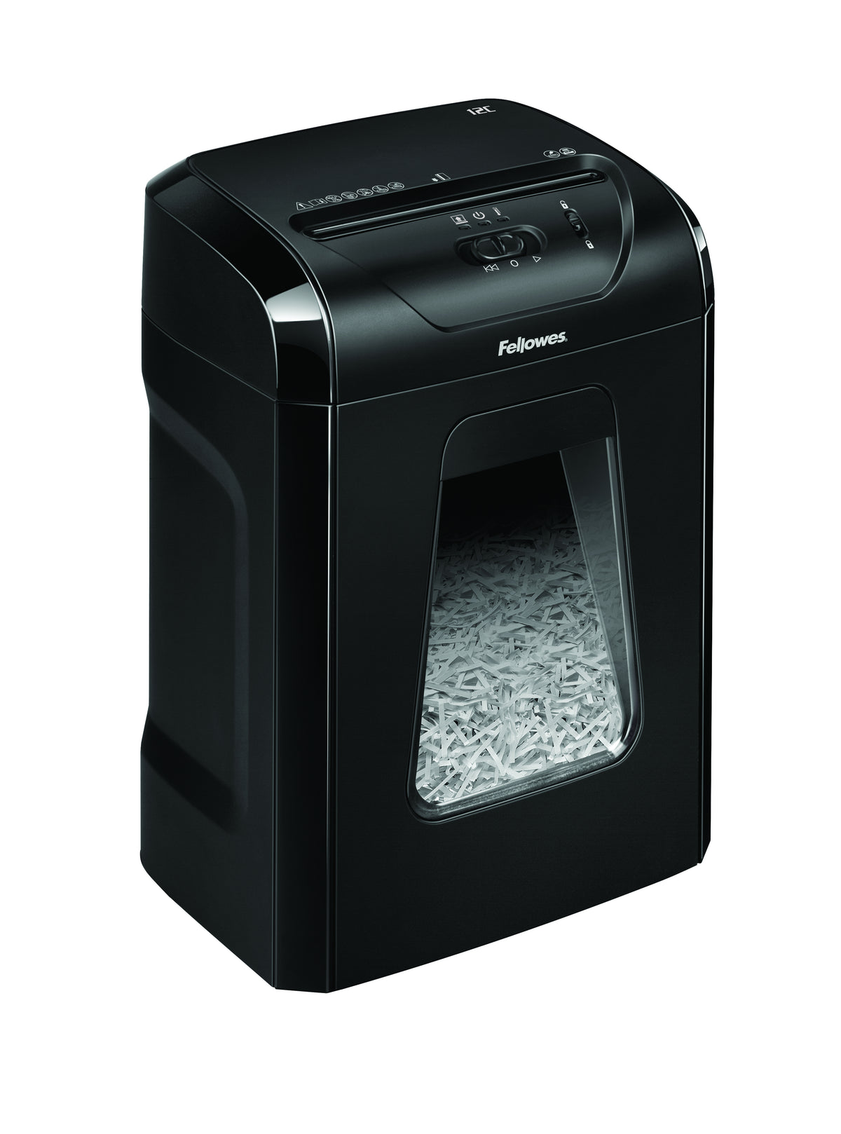Fellowes Powershred 12C destructeur de papier Destruction croisée 22,5 cm Noir