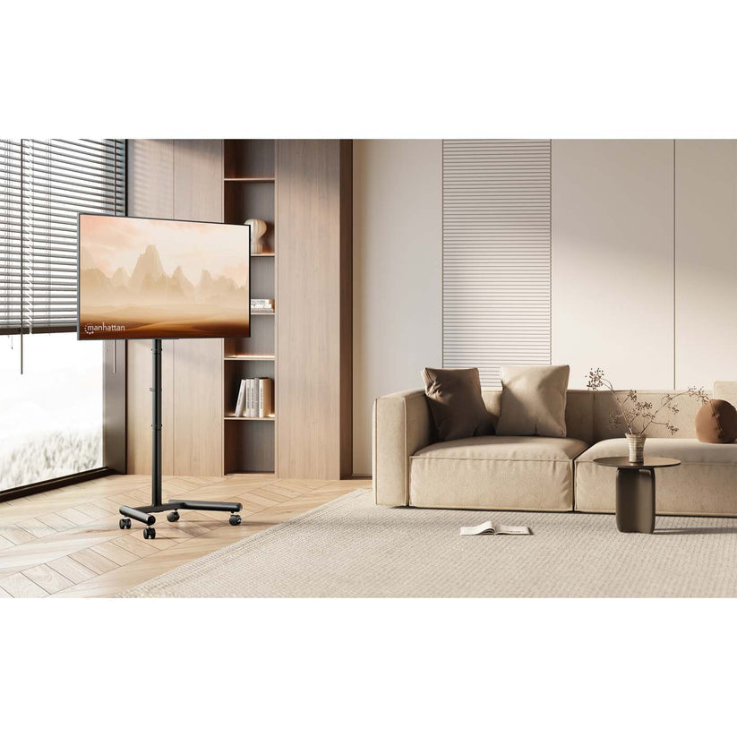 Manhattan 462464 support pour téléviseur 127 cm (50") Noir - vue 2
