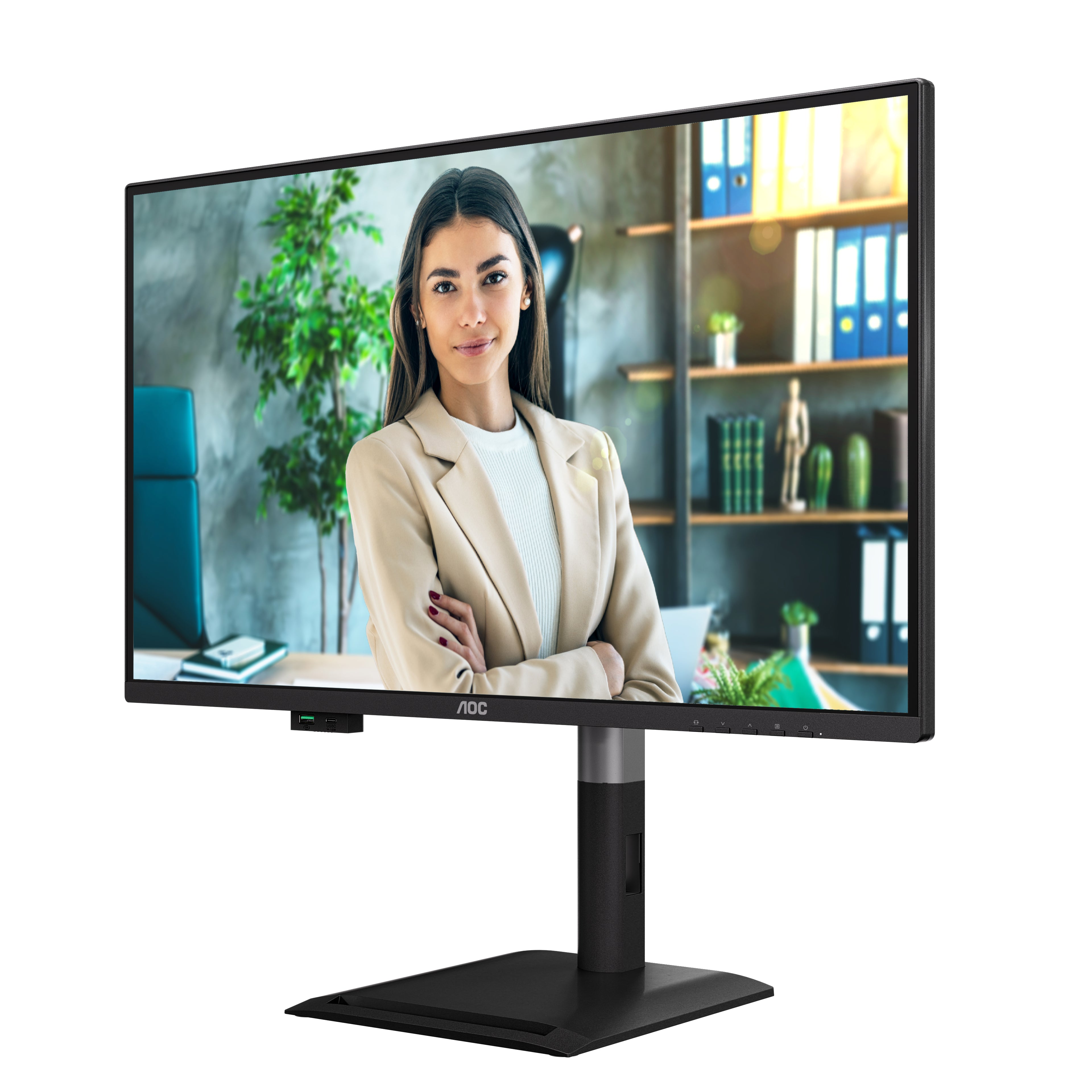 AOC Q27P4C écran plat de PC 68,6 cm (27") 2560 x 1440 pixels Noir