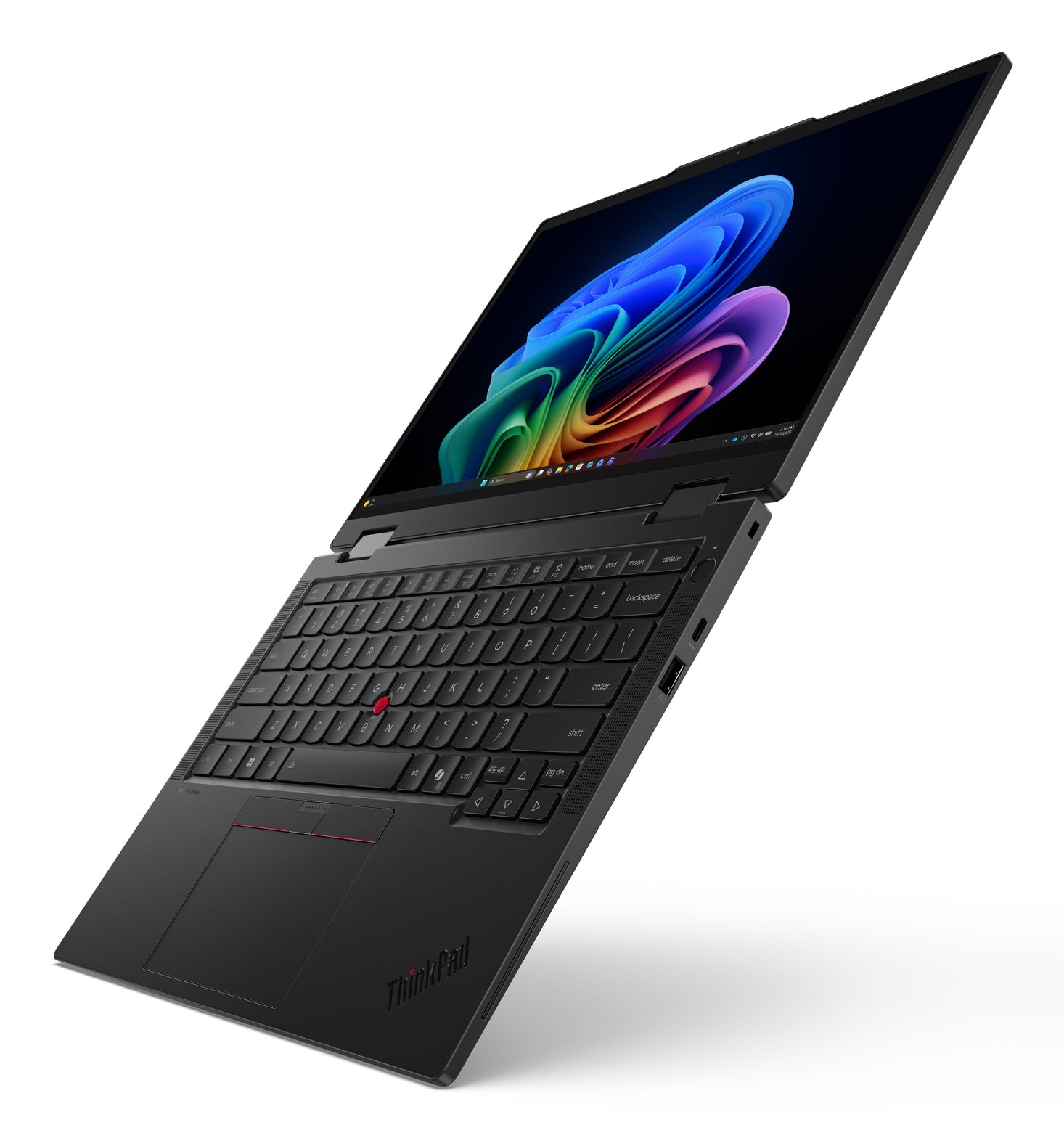 Lenovo ThinkPad T14s 2-in-1 Gen 2 Copilot+ PC Intel Core Ultra 5 325 Hybride (2-en-1) 35,6 cm (14") Écran tactile WUXGA 32 Go LPDDR5x-SDRAM 512 Go SSD Wi-Fi 7 (802.11be) Windows 11 Pro Nordique Noir