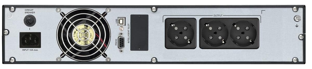 FSP Champ Rack 2K Onduleur Double-conversion En Ligne 2 kVA 1800 W 3 Sorties CA