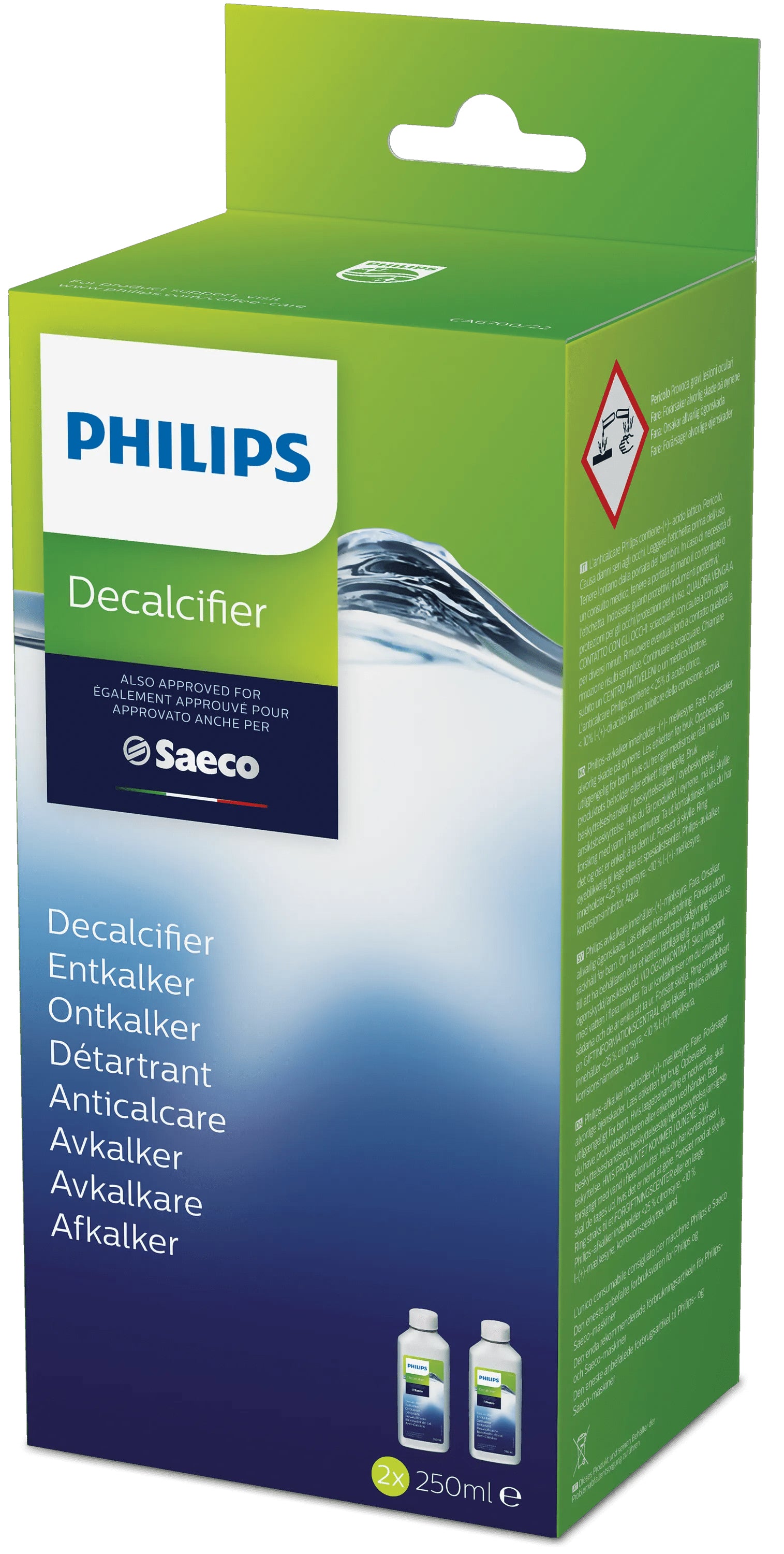 Philips Détartrant spécial machine espresso, correspond à CA6701/00