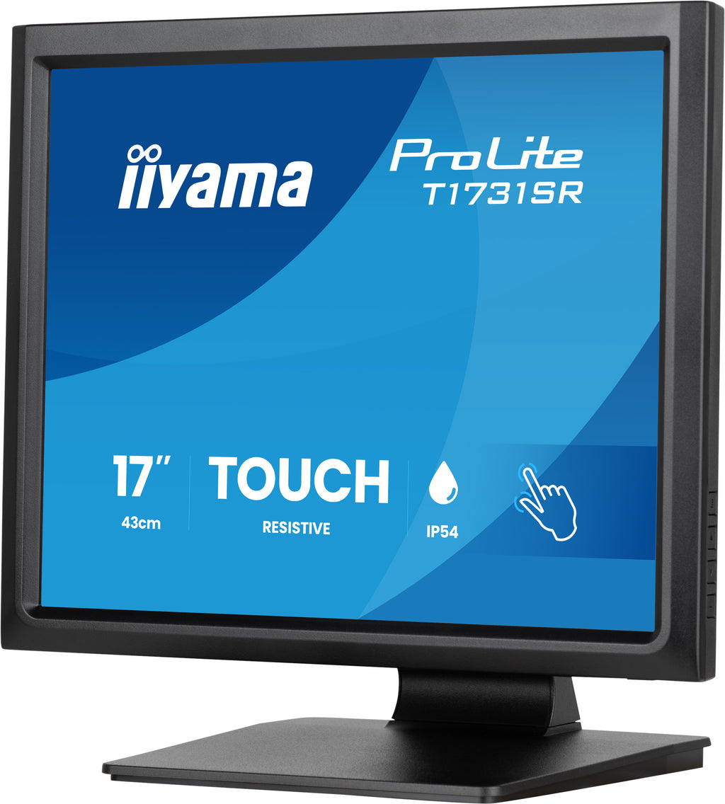 iiyama ProLite T1731SR-B2S écran plat de PC 43,2 cm (17") 1280 x 1024 pixels Écran tactile