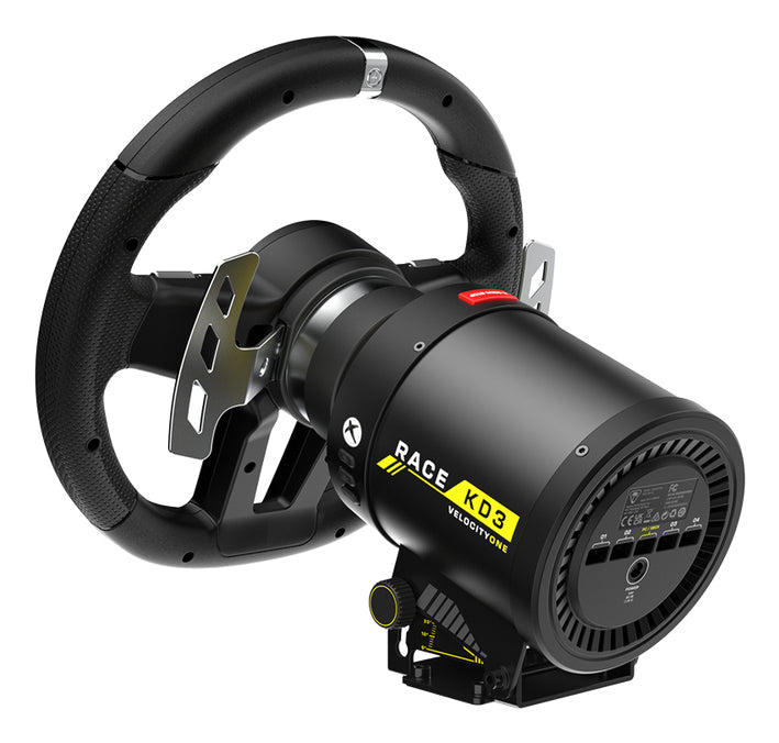 Turtle Beach VelocityOne Race KD3 Volant à retour de force et entraînement direct et pédales w/ Hall-Effect et palettes 