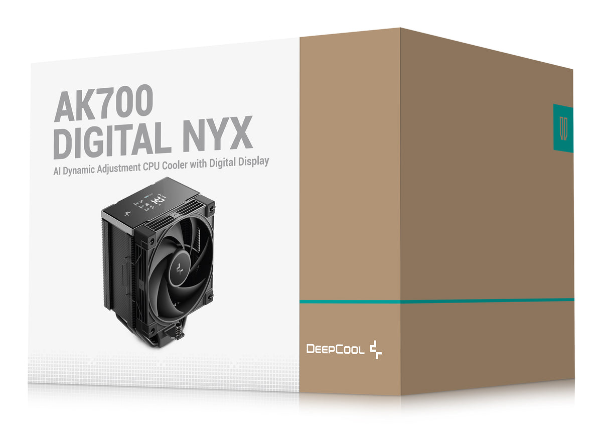 Deepcool AK700 DIGITAL NYX Ventirad CPU 120 mm, Noir