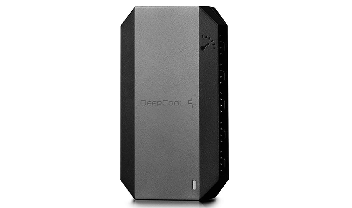 Deepcool Industries Deepcool FH-10 Systemblæserhastighed-controllerpanel 1-pack Sort