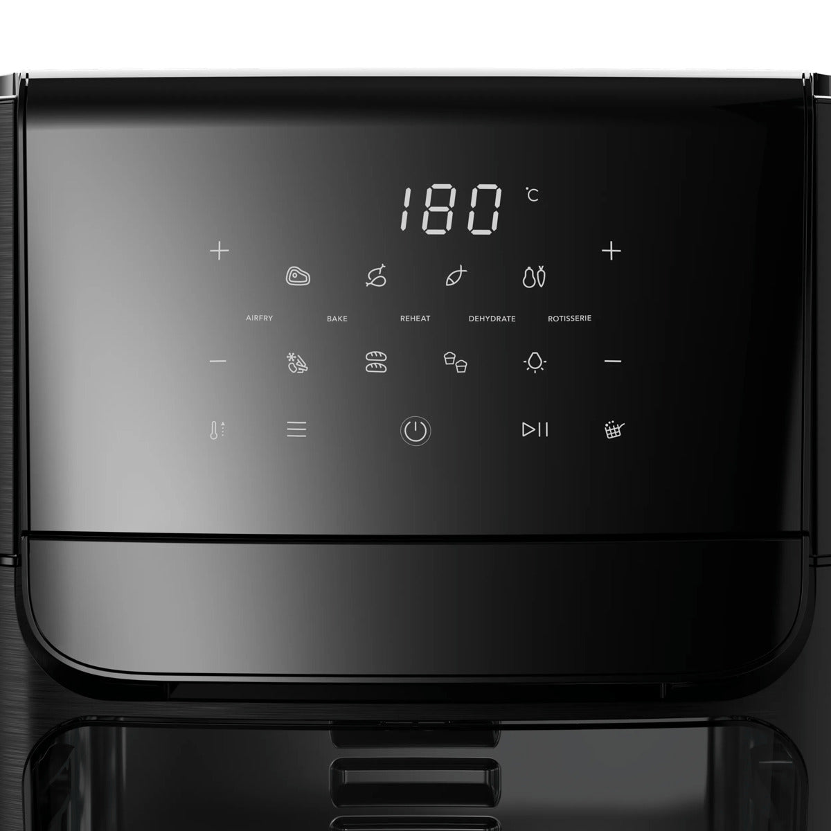 Electrolux EAF12B Unique 12 L Autonome 1700 W Friteuse d’air chaud Noir