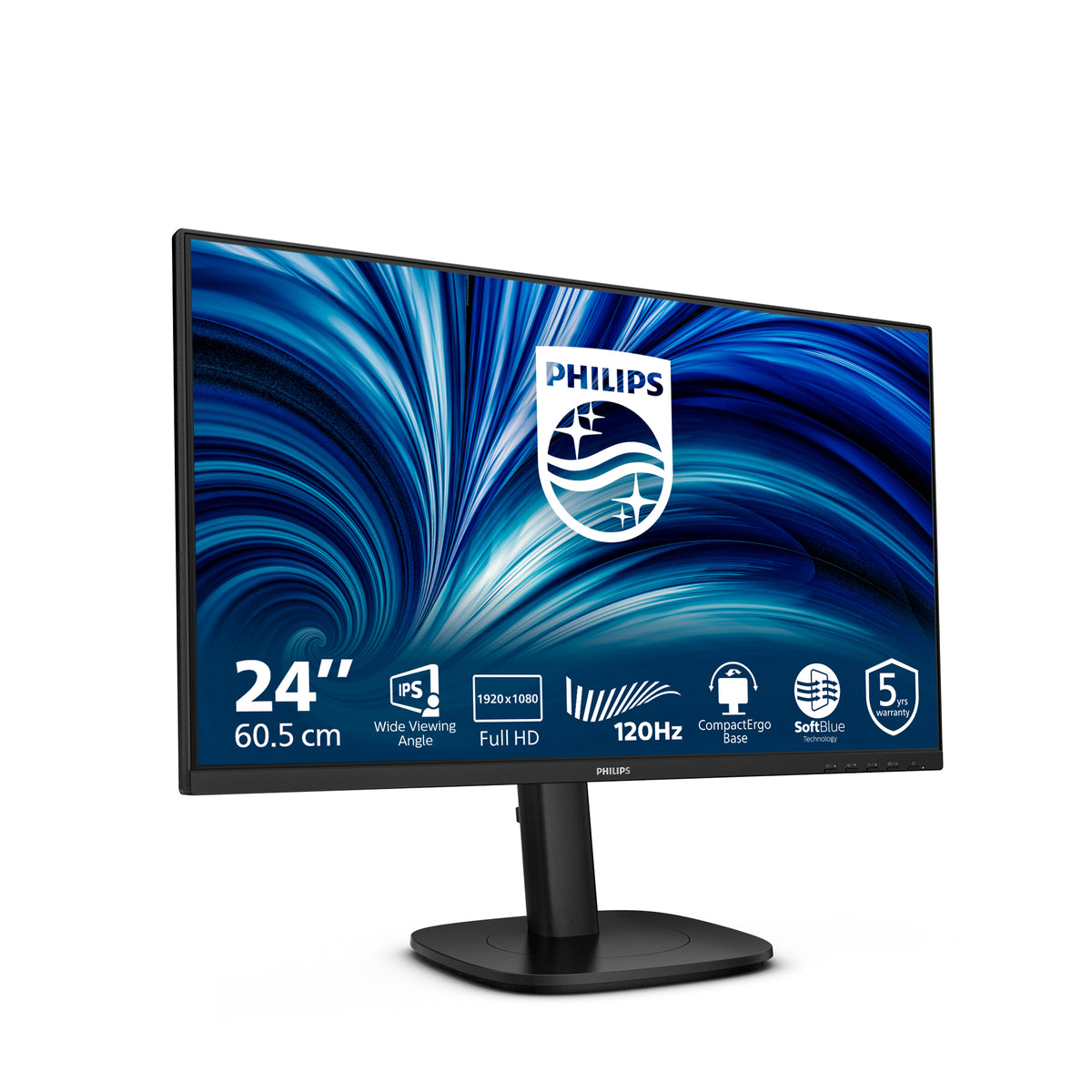 Philips 3000 series 24B2N3200J/00 Écran PC 23.8" Full HD 1920 x 1080 LCD Noir