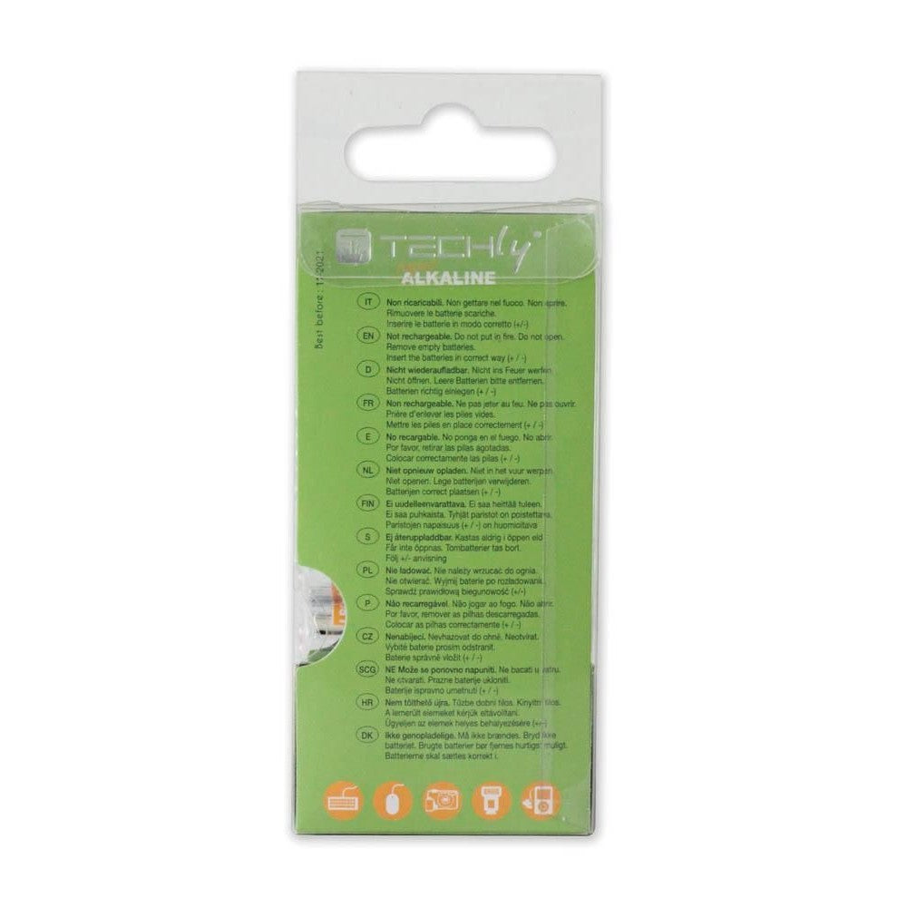 Techly LR03 AAA 1.5V Batterie à usage unique Alcaline