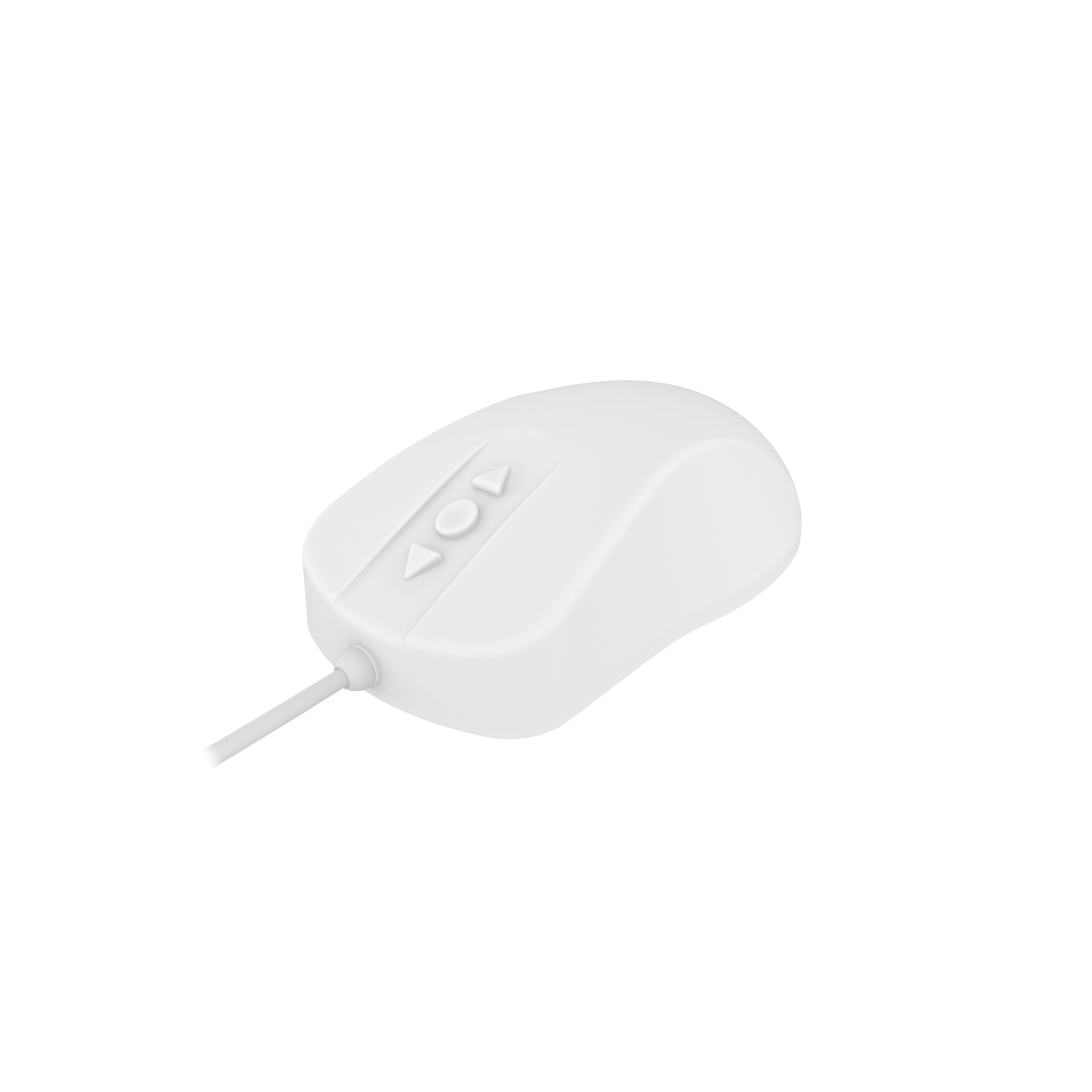 Contour Design Active Key Contour ClassicClean Souris Médicale IP68 5 Boutons Filaire Blanc PMH1