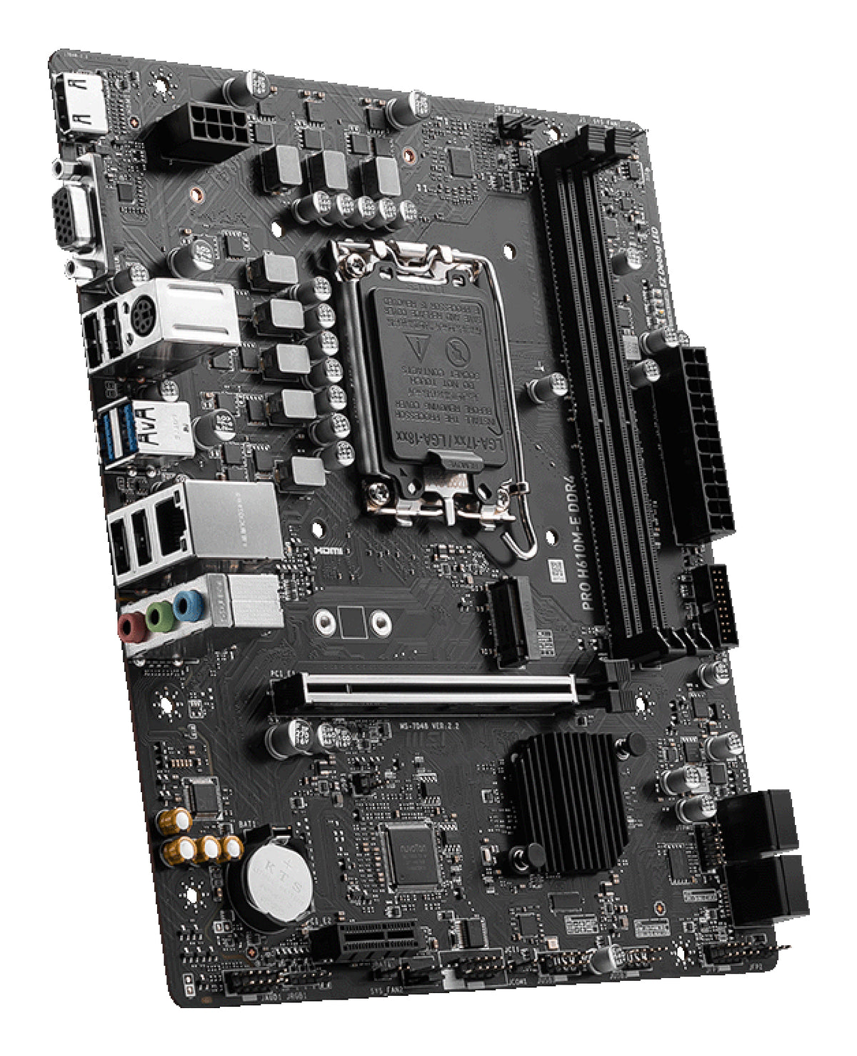 MSI PRO H610M-E DDR4 Carte Mère Intel H610 LGA 1700 Micro ATX