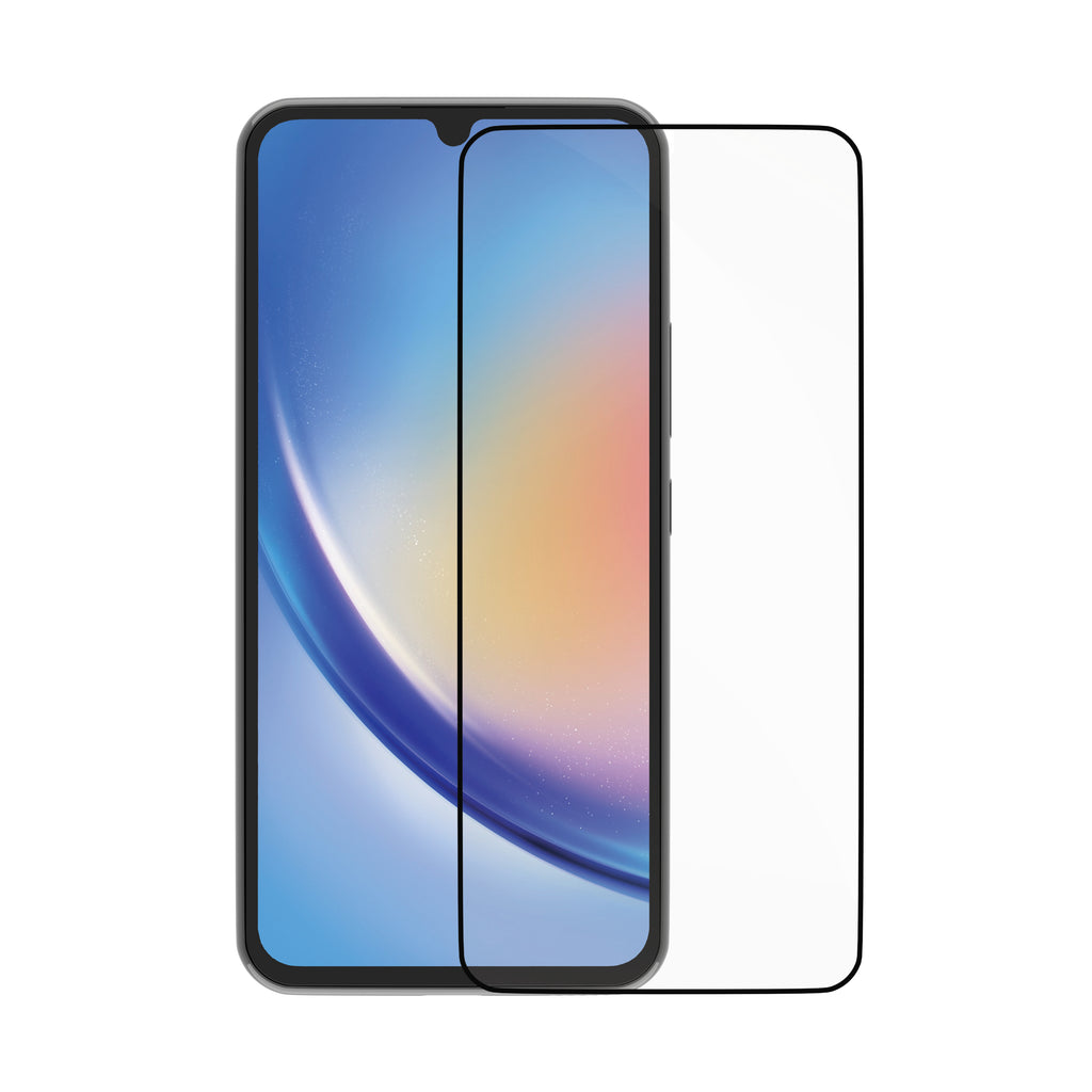 Protection d'écran Eco-Shield Transparente pour Galaxy A34, Anti-bactérienne, 1 pièce