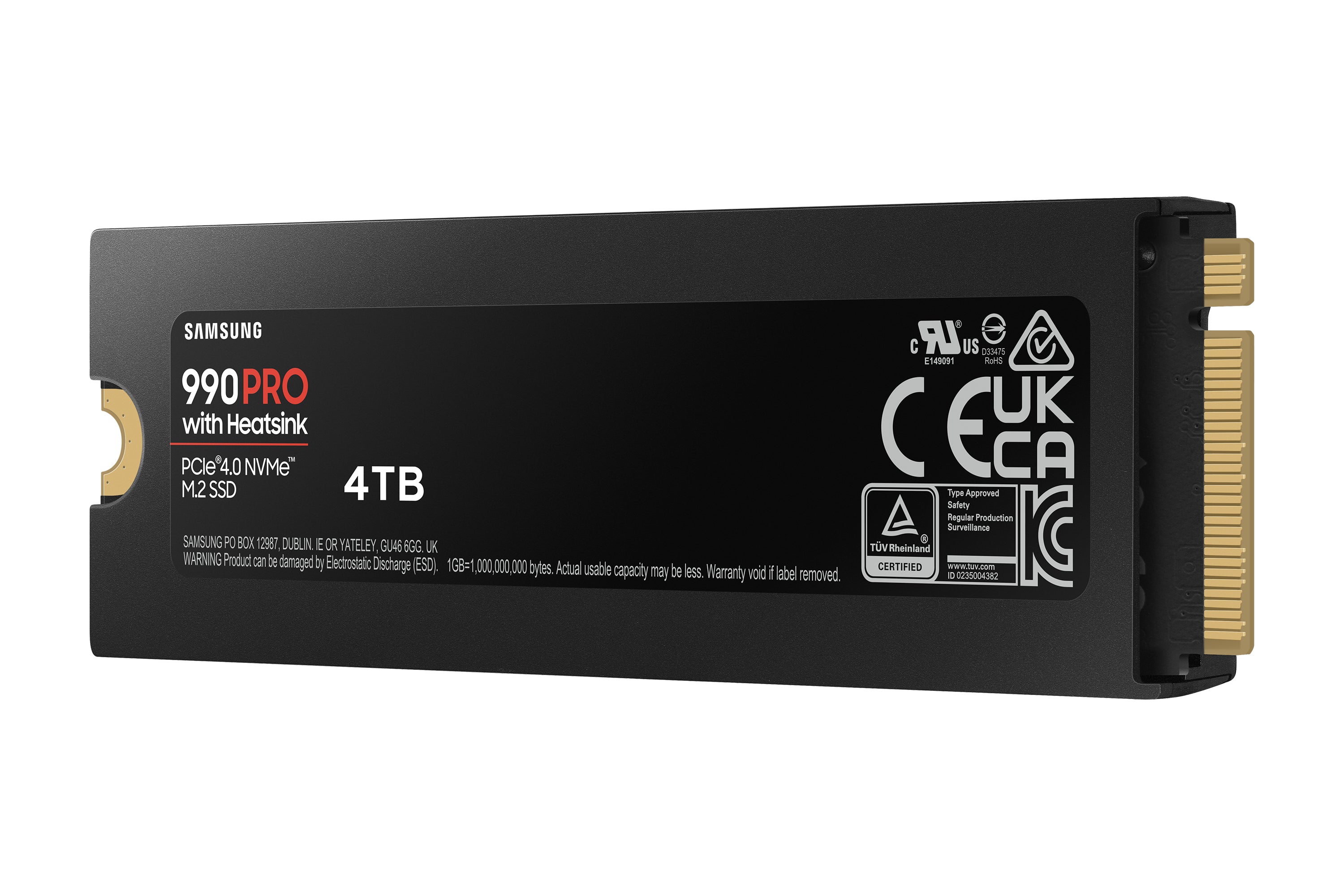 Samsung Samsung 990 Pro 4 To M.2 PCI Express 4.0 NVMe V-NAND TLC
