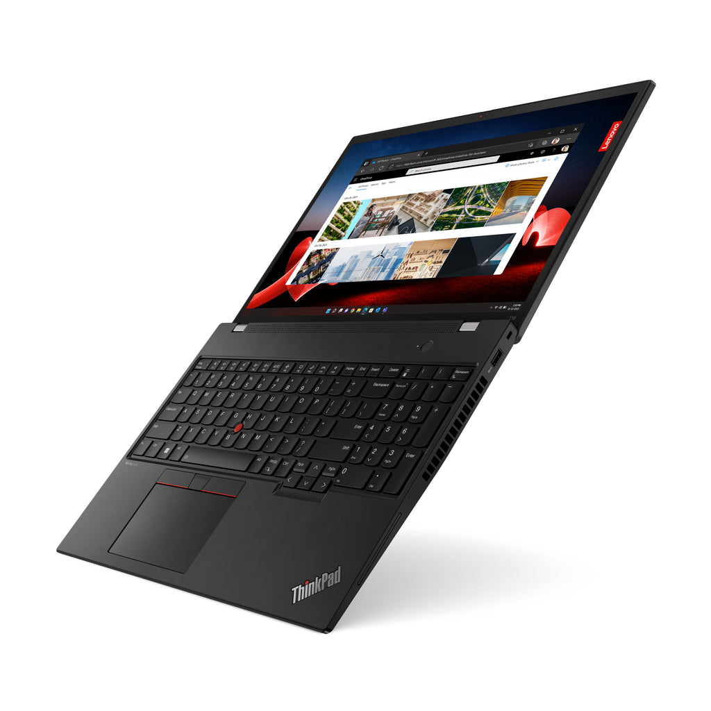 Lenovo ThinkPad T16 Gen 2 (Intel) Intel® Core™ i5 i5-1335U Ordinateur portable 40,6 cm (16") WUXGA 16 Go DDR4-SDRAM 256 Go SSD Wi-Fi 6E (802.11ax) Windows 11 Pro Nordique Noir