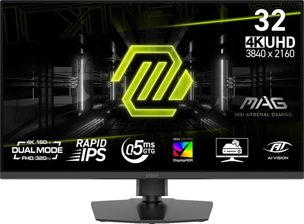 MSI MAG 322URDF E16 écran plat de PC 80 cm (31.5") 3840 x 2160 pixels 4K Ultra HD Noir