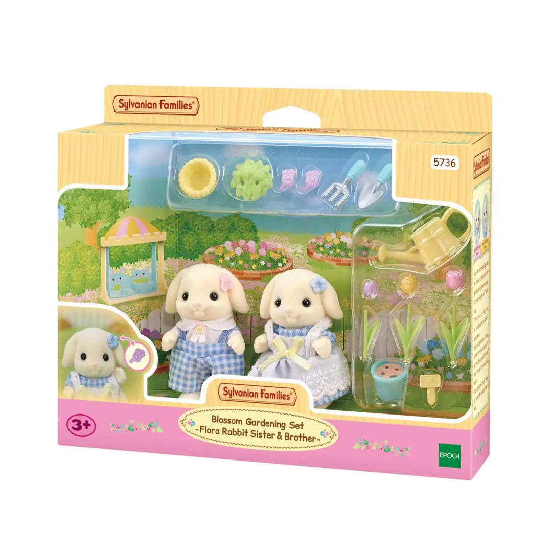 Sylvanian Families Le frère et la sœur Lapin Bélier