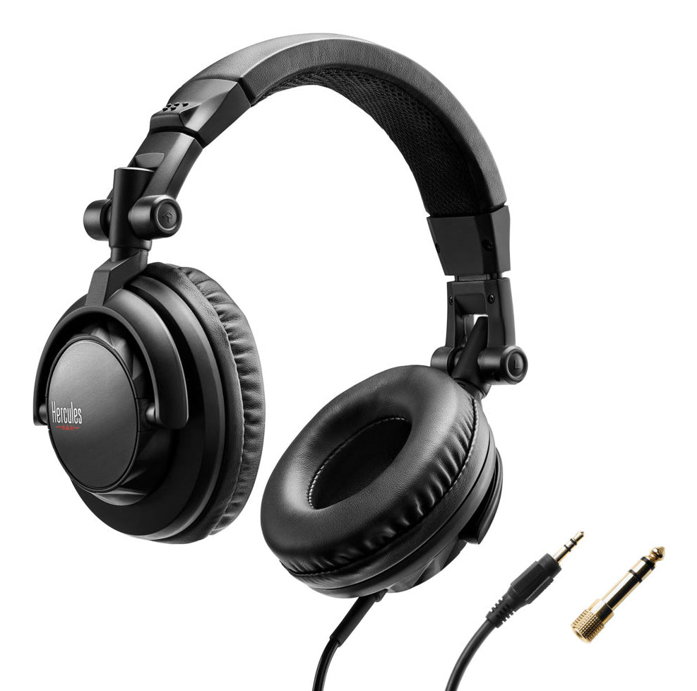 Hercules HDP DJ45 Casques Avec fil Arceau Musique Noir
