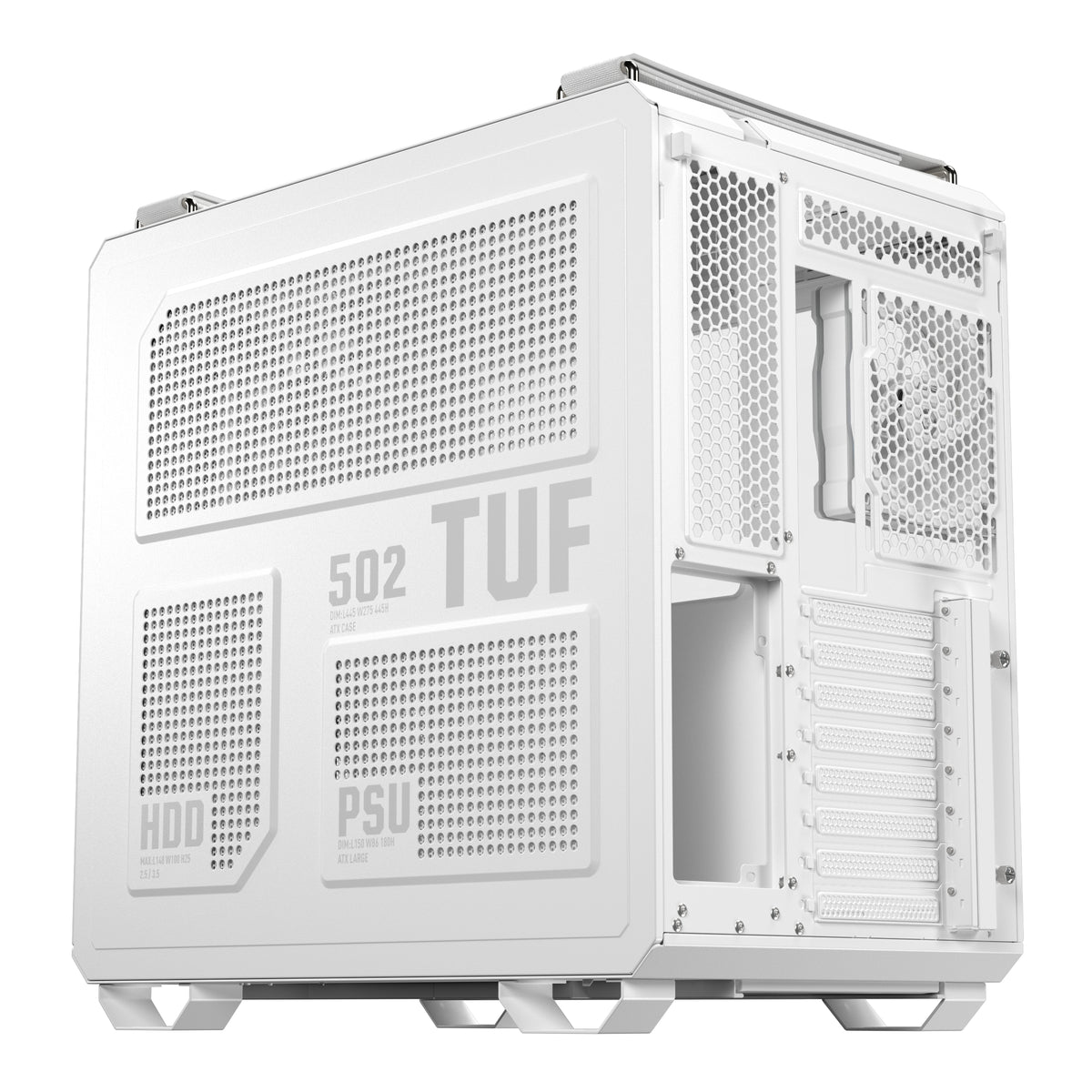 ASUS TUF GAMING GT502 Horizon TG ARGB White Midi Tower Blanc