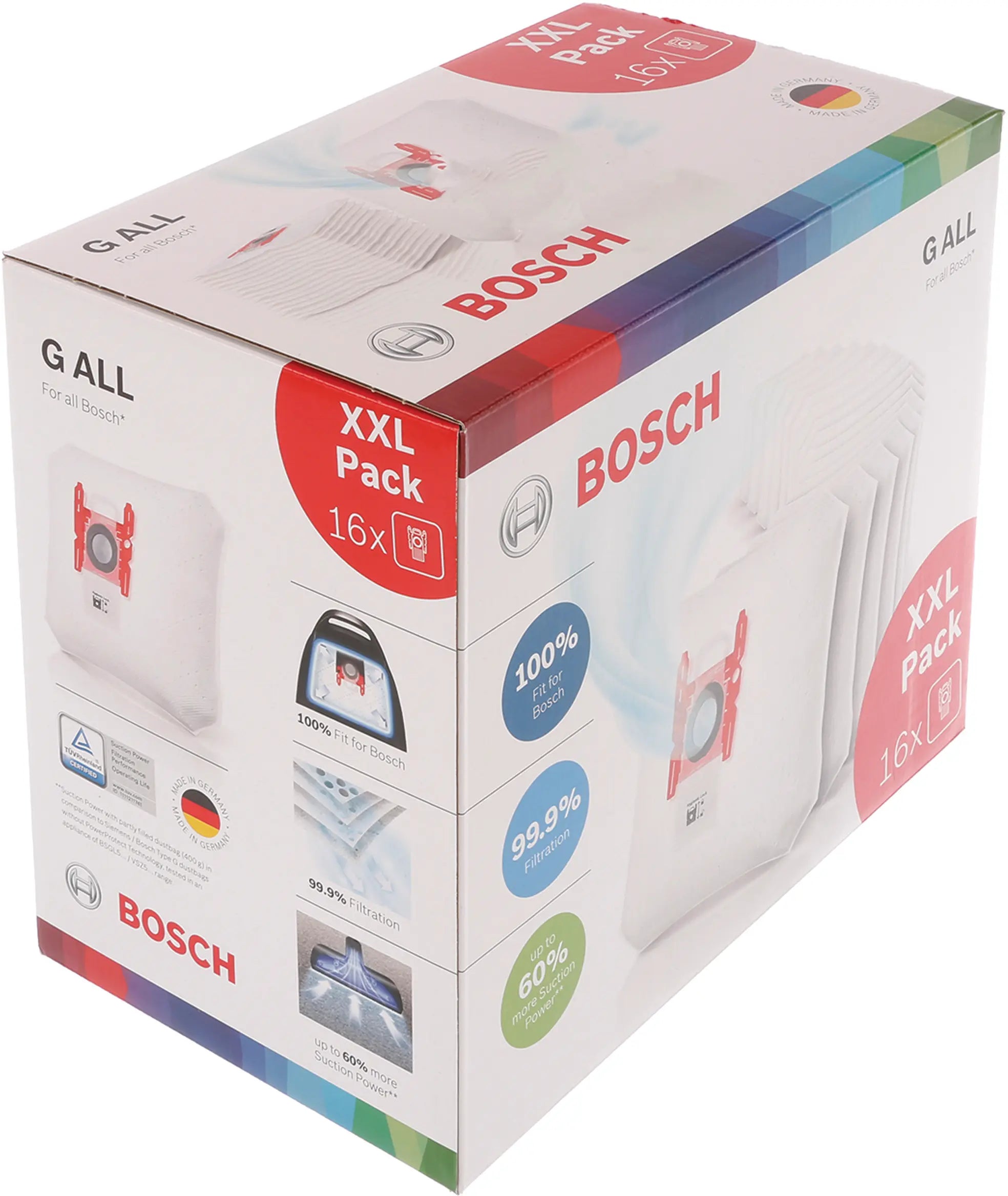 Bosch Bosch BBZ16GALL Accessoire et fourniture pour aspirateur Sac à poussière Aspirateur réservoir cylindrique