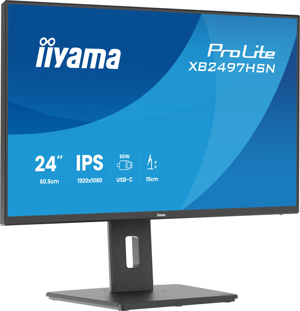 iiyama ProLite XB2497HSN-B1 écran plat de PC 60,5 cm (23.8") 1920 x 1080 pixels Full HD LED Noir
