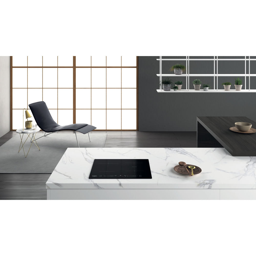 Whirlpool WB S2560 NE Noir Intégré 59 cm Plaque avec zone à induction 4 zone(s)