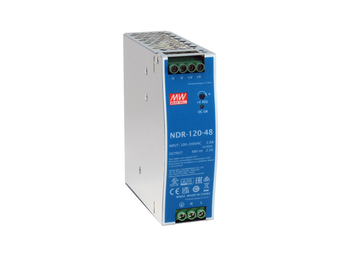 Unité d'alimentation d'énergie POW-4842 120 W, Bleu et Argent
