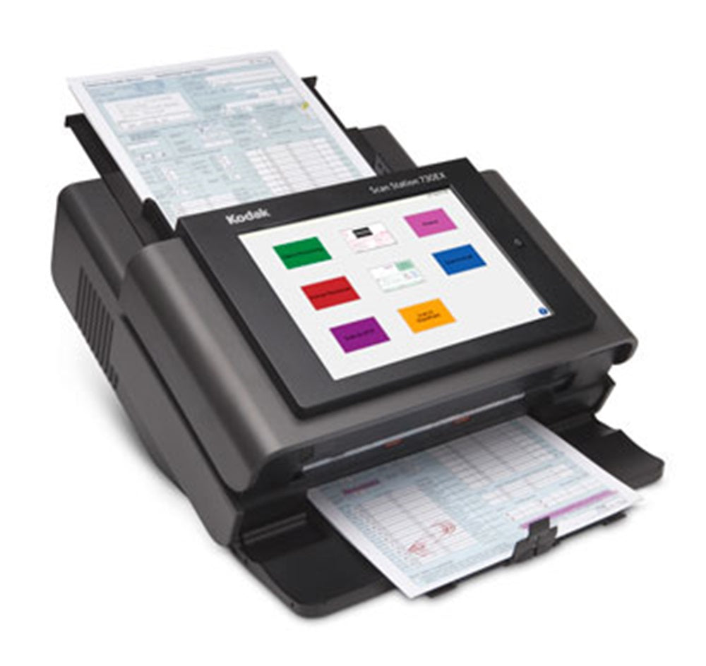 Kodak 730EX Plus Scanner à feuille avec Chargeur Automatique de Documents, 600 x 600 DPI, Noir