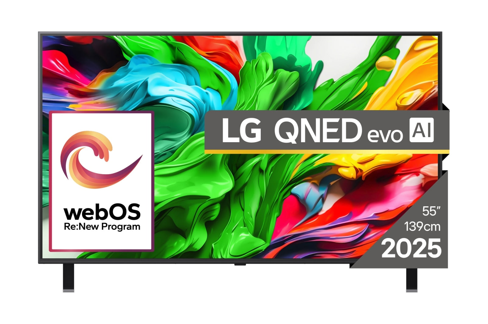 LG QNED AI 55QNED85A3C TV 139,7 cm (55") 4K Ultra HD Smart TV Wifi Noir