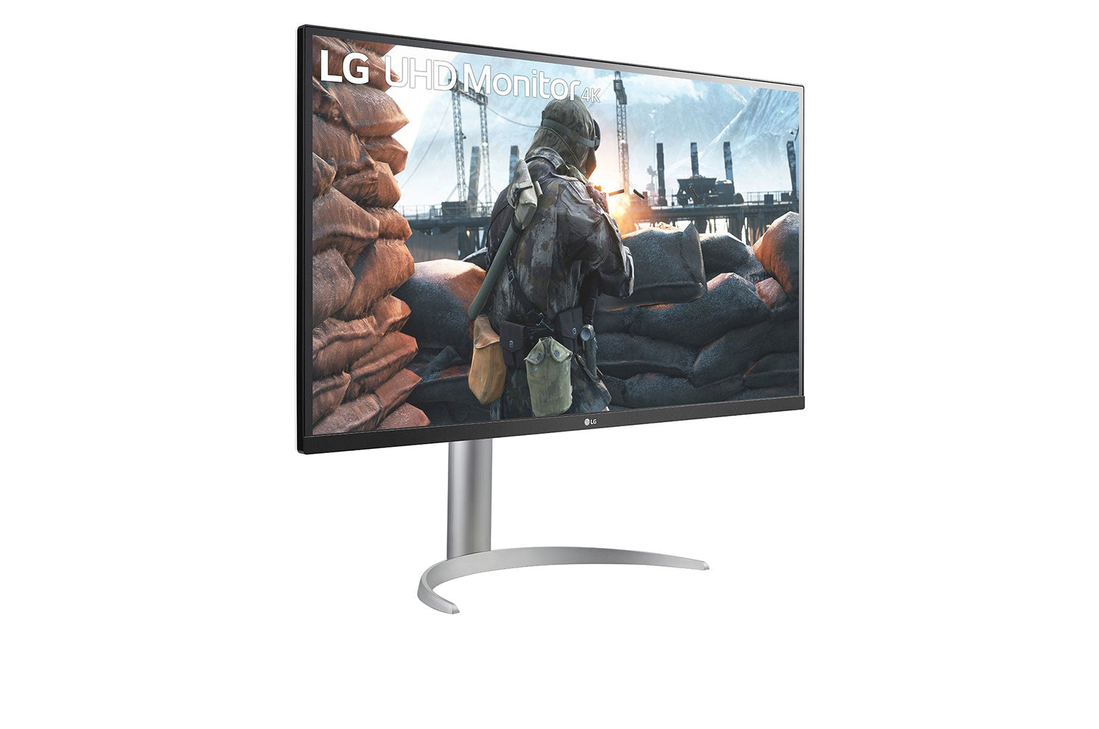 LG 27BP55U-B écran plat de PC 68,6 cm (27") 3840 x 2160 pixels 4K Ultra HD LED Argent