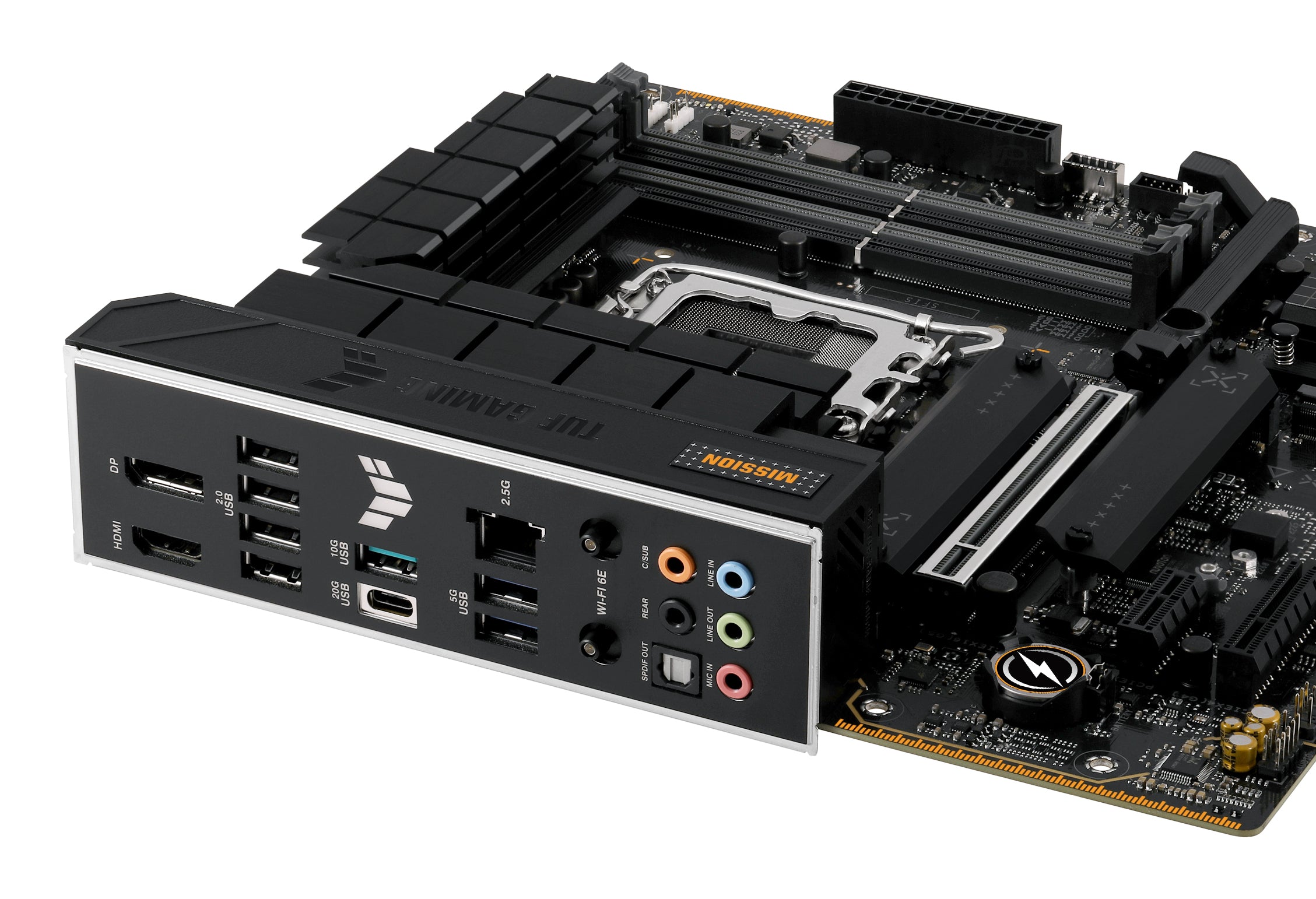 ASUS TUF GAMING B760M-PLUS WIFI II Intel B760 LGA 1700 micro ATX