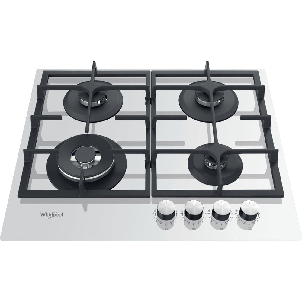 Whirlpool AKTL629/WH Blanc Intégré 59 cm Gaz 4 zone(s)