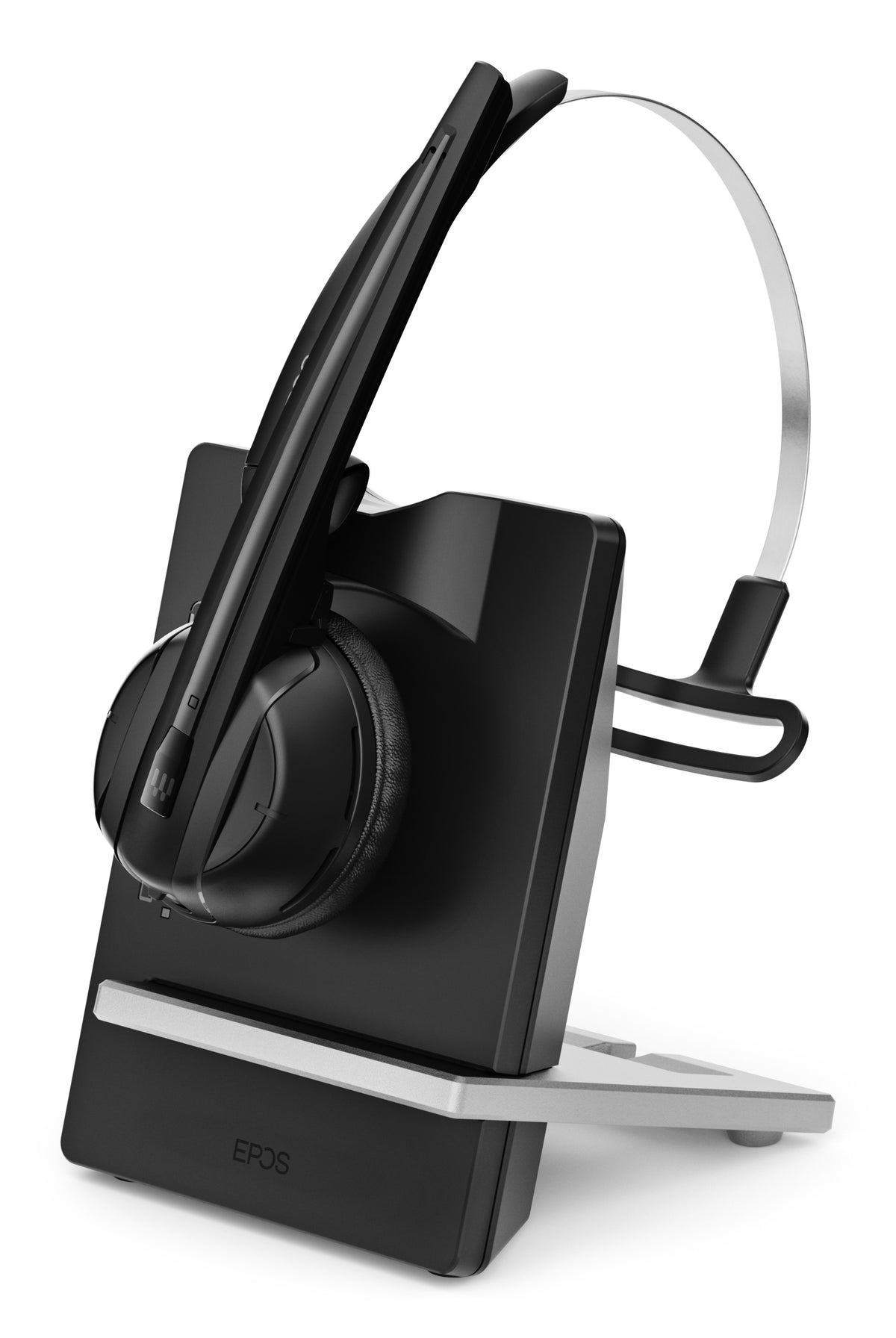 EPOS IMPACT D 10 Phone II Casque Sans Fil, Noir et Argent
