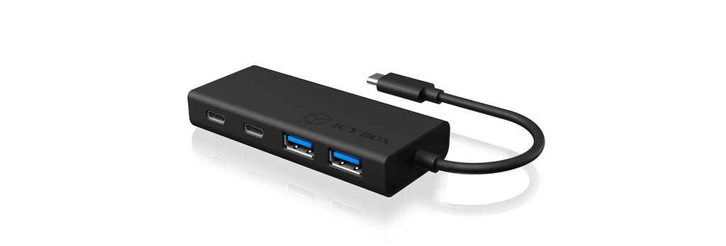 ICY BOX IB-HUB1426-CPD Hub USB 3.2 Gen 1 Type-C 5000 Mbit/s, Noir