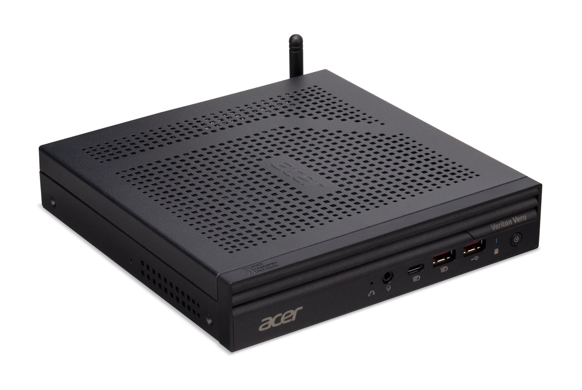 Acer Veriton N4735GT Intel Core Ultra 5 225T 16 Go DDR5-SDRAM 512 Go SSD Windows 11 Pro MFF Mini PC Noir